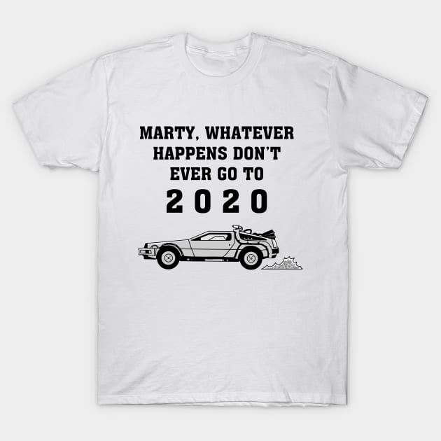 Delorean 2020 T-Shirt by Chill Studio